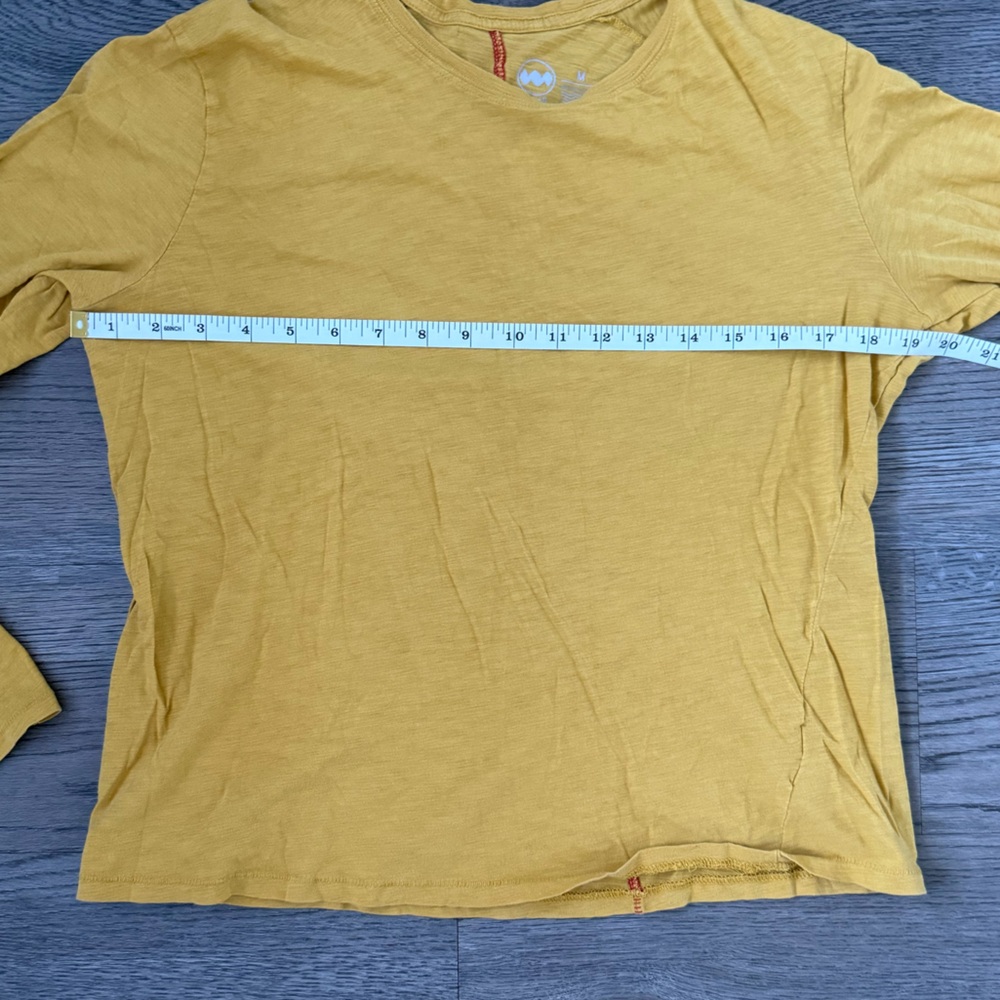 Janji Mustard Yellow Long Sleeve Tee - Picture 6 of 9